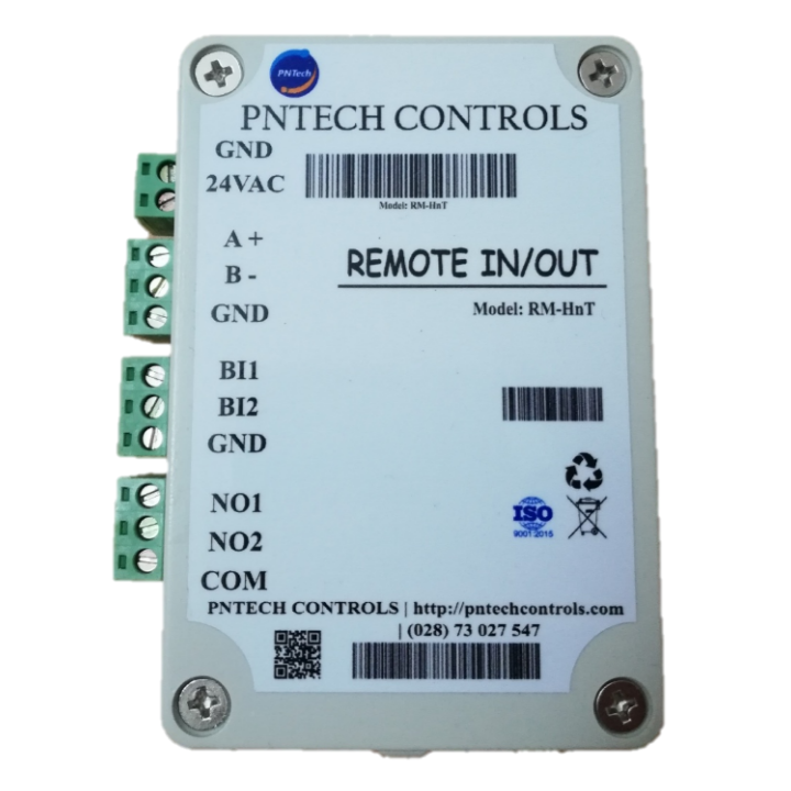 Remote I/O 2BI2RO - Cảm biến Nhiệt - Ẩm & Tích Hợp Modbus RTU 485 Remote I/O 2BI2RO - Cảm biến Nhiệt - Ẩm & Tích Hợp Modbus RTU 485